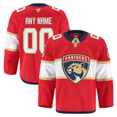 Florida Panthers Fanatics Home Authentic Pro Custom Jersey - Red | US 202056755