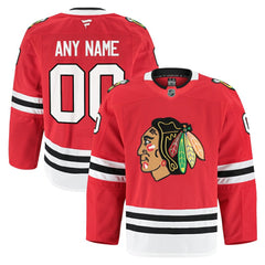 Chicago Blackhawks Fanatics Home Authentic Pro Custom Jersey - Red | US 202056756