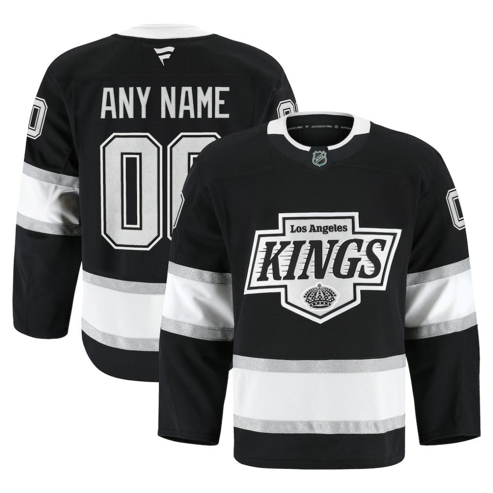 Los Angeles Kings Fanatics Home Authentic Pro Custom Jersey - Black | US 202056757
