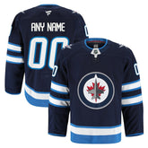 Winnipeg Jets Fanatics Home Authentic Pro Custom Jersey - Navy | US 202056758