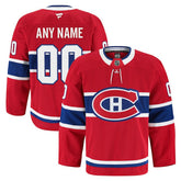Montreal Canadiens Fanatics Home Authentic Pro Custom Jersey - Red | US 202056761