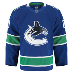 Vancouver Canucks Fanatics Home Authentic Pro Custom Jersey - Blue | US 202056764