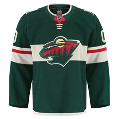 Minnesota Wild Fanatics Home Authentic Pro Custom Jersey - Green | US 202056768
