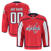 Washington Capitals Fanatics Home Authentic Pro Custom Jersey - Red | US 202056769