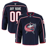 Columbus Blue Jackets Fanatics Home Authentic Pro Custom Jersey - Navy | US 202056776