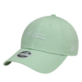AC Milan New Era Women's Script 9FORTY Adjustable Hat Light Green - New Era discount