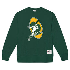 Green Bay Packers Basic Fleece Pullover Sweatshirt - Dark Green Pullover