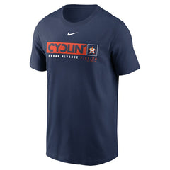 Yordan Alvarez Houston Astros Nike Hit For The Cycle T-Shirt - Navy T-shirts