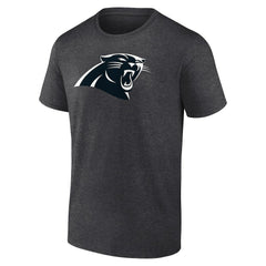 Carolina Panthers Personalized Name & Number Monochrome T-Shirt - Charcoal T-shirts