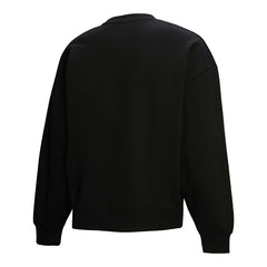 New York Knicks Women's Hardwood Classics Home Team Pullover Sweatshirt Black - Mitchell & Ness