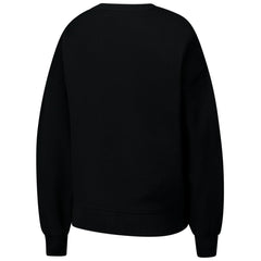Milwaukee Bucks Women's Hardwood Classics Home Team Pullover Sweatshirt Black - Mitchell & Ness