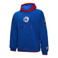 Philadelphia 76ers Hardwood Classics Team OG 3.0 Pullover Hoodie Royal - Mitchell & Ness