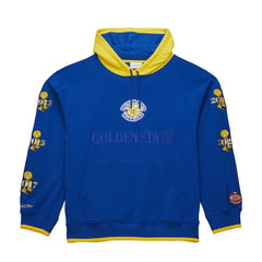 Golden State Warriors Hardwood Classics Team OG 3.0 Pullover Hoodie Royal - Mitchell & Ness