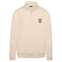Kansas City Royals Levelwear Murray Quarter-Zip Sweatshirt - Khaki Sweatshirts