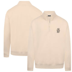 Seattle Mariners Levelwear Murray Quarter-Zip Sweatshirt - Khaki Sweatshirts