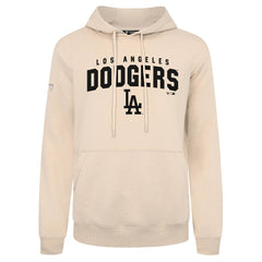Los Angeles Dodgers Levelwear Podium Team Arch Pullover Hoodie - Khaki Hoodies