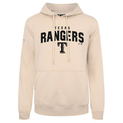 Texas Rangers Levelwear Podium Team Arch Pullover Hoodie - Khaki Hoodies