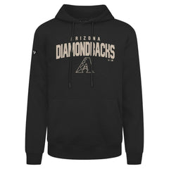 Arizona Diamondbacks Levelwear Podium Team Arch Pullover Hoodie - Black Hoodies