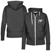 Toronto Blue Jays Levelwear Women's Gardinia Full-Zip Hoodie - Black Hoodies