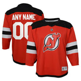 New Jersey Devils Youth Replica Custom Jersey - Red | US 202081844