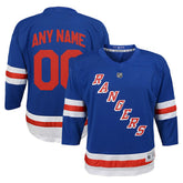 New York Rangers Youth Replica Custom Jersey - Blue | US 202081845