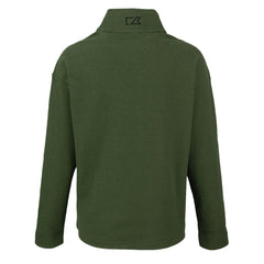 Las Vegas Raiders Cutter & Buck Women's Hunts Point Eco Half-Snap Sweatshirt - Green Sweatshirts