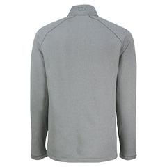 Chicago Cubs Cutter & Buck Peshastin Eco Fleece Recycled Raglan Quarter-Zip Top - Heather Gray Tops
