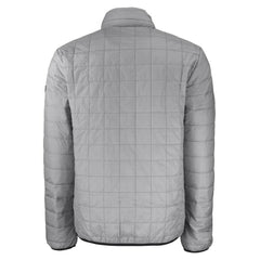 Baltimore Ravens Cutter & Buck Big & Tall Rainier PrimaLoft Eco Insulated Full-Zip Hoodie Puffer Jacket - Gray Hoodies