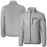 Seattle Seahawks Cutter & Buck Big & Tall Rainier PrimaLoft Eco Insulated Full-Zip Puffer Jacket - Gray Jackets