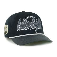 Vegas Golden Knights '47 Dropshadow Rope Hitch Adjustable Hat - Black/Charcoal | US 202096300
