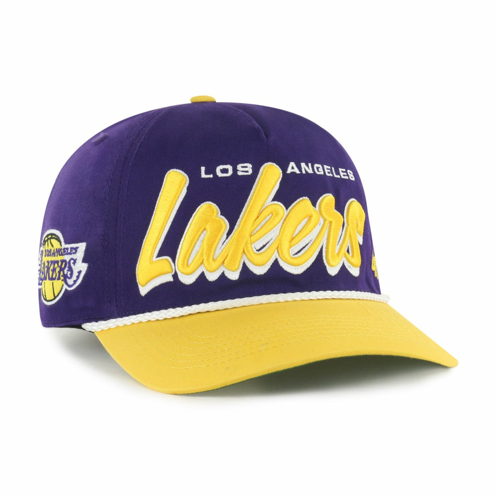 Los Angeles Lakers '47 Dropshadow Rope Hitch Adjustable Hat Purple/Gold - 47 brand outlet