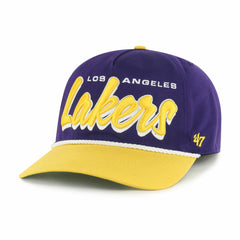 Los Angeles Lakers '47 Dropshadow Rope Hitch Adjustable Hat Purple/Gold - 47 brand outlet