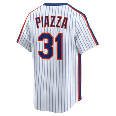 Mike Piazza New York Mets Nike Throwback Cooperstown Collection Limited Jersey - White Jerseys