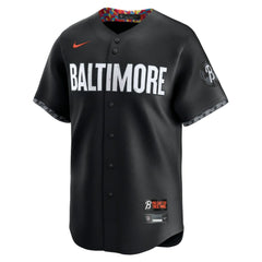 Cal Ripken Jr. Baltimore Orioles Nike City Connect Limited Jersey - Black Jerseys