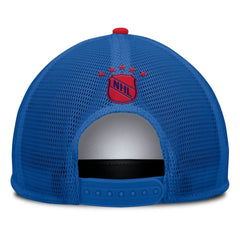 New York Rangers Fanatics Decades Collection Foam Front Snapback Hat - White/Royal | US 202097337