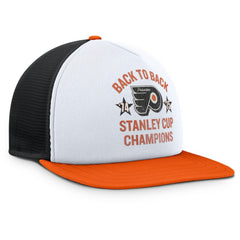 Philadelphia Flyers Fanatics Decades Collection Foam Front Snapback Hat - White/Orange | US 202097339