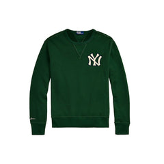 New York Yankees Polo Ralph Lauren Pullover Sweatshirt - Green Pullover