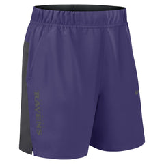 Baltimore Ravens Woven Victory Dri-FIT Shorts - Purple Shorts