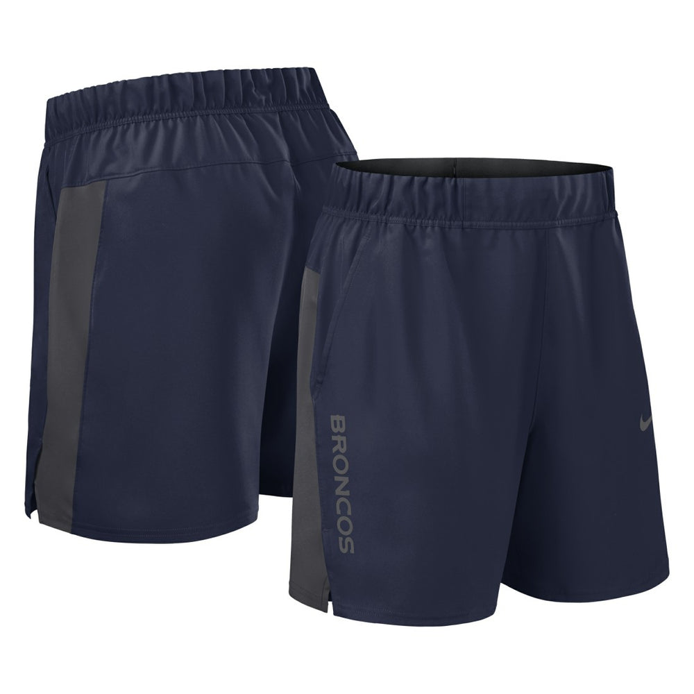 Denver Broncos Woven Victory Dri-FIT Shorts - Navy Shorts