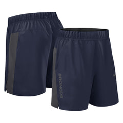 Denver Broncos Woven Victory Dri-FIT Shorts - Navy Shorts