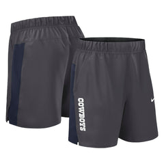 Dallas Cowboys Woven Victory Dri-FIT Shorts - Gray Shorts