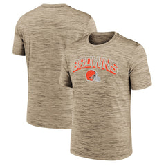 Cleveland Browns Primetime Velocity Dri-FIT T-Shirt - Brown T-shirts
