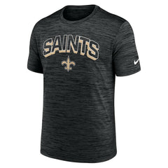 New Orleans Saints Primetime Velocity Dri-FIT T-Shirt - Black T-shirts