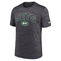 New York Jets Primetime Velocity Dri-FIT T-Shirt - Charcoal T-shirts