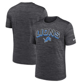 Detroit Lions Primetime Velocity Dri-FIT T-Shirt - Charcoal T-shirts