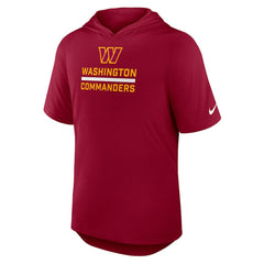 Washington Commanders Lockup Tri-Blend Hoodie T-Shirt - Burgundy Hoodies
