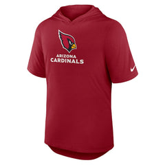 Arizona Cardinals Lockup Tri-Blend Hoodie T-Shirt - Cardinal Hoodies