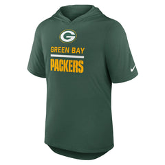 Green Bay Packers Lockup Tri-Blend Hoodie T-Shirt - Green Hoodies