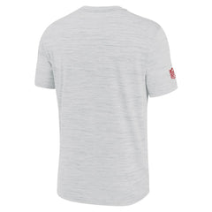Kansas City Chiefs Sideline Velocity Dri-FIT T-Shirt - Ash - Ash T-shirts