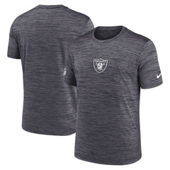 Las Vegas Raiders Sideline Velocity Dri-FIT T-Shirt - Black - Black T-shirts